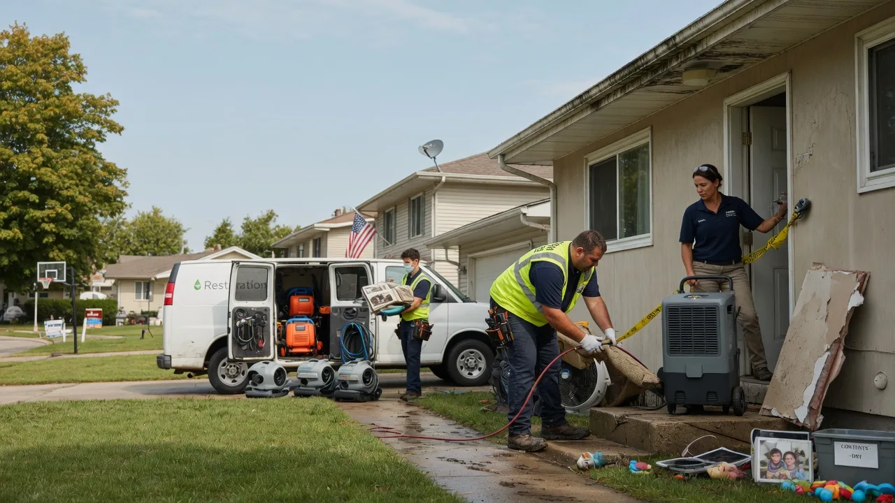 Water Damage Restoration in Santa Anna, TX near me